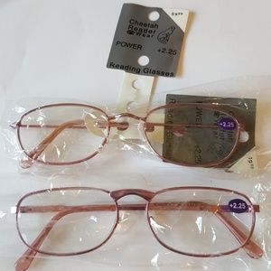 New 2 for 1 FInal Price: Cheetahs reading glasses 2.25